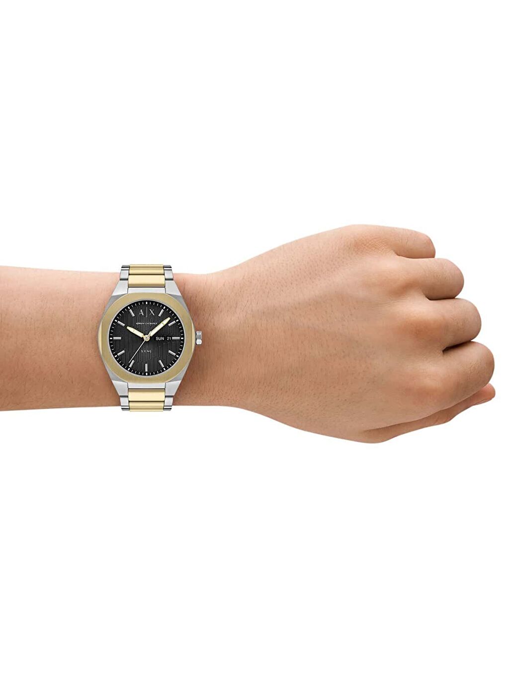 Sarı AX4298 Erkek Kol Saati-3