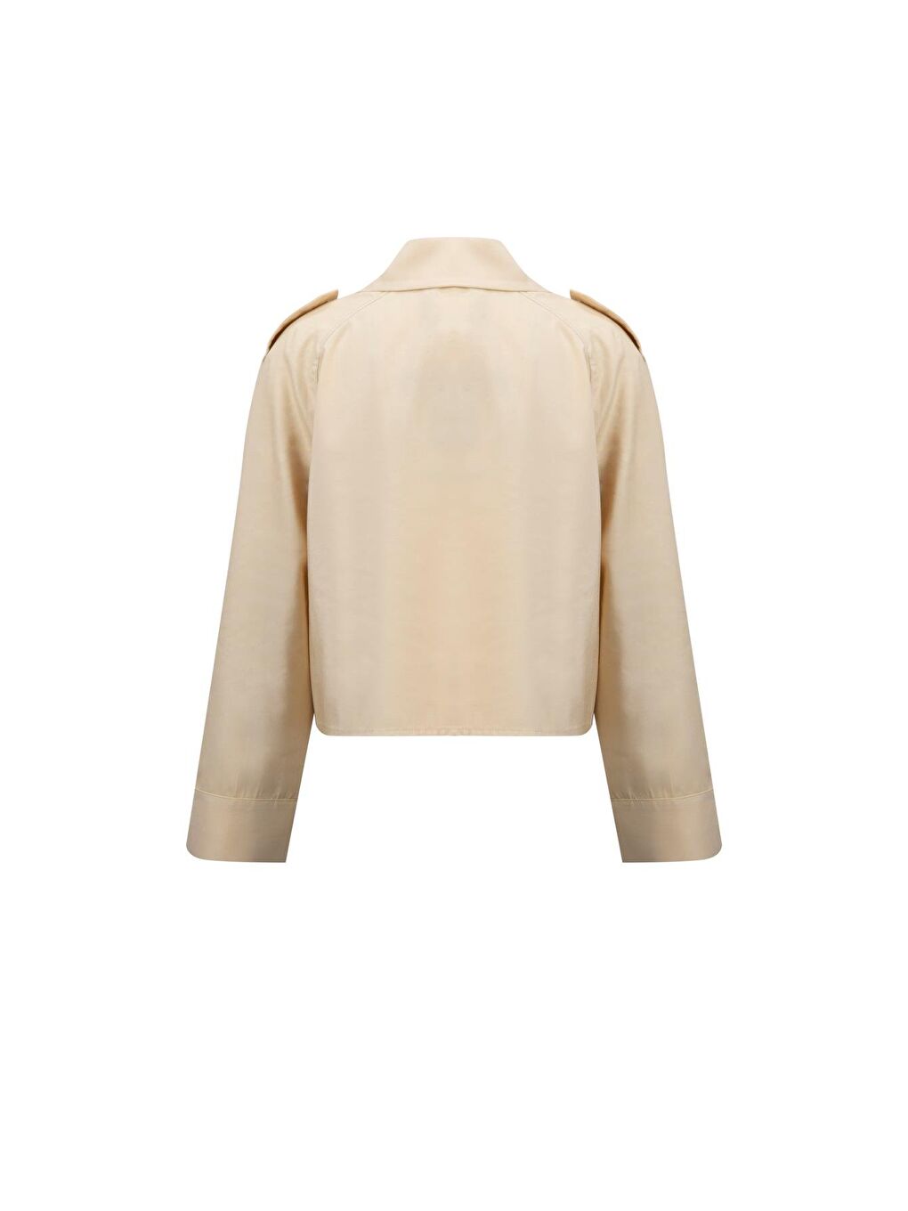 Ekru Trench Ceket 24K3604 Aytaşı-3