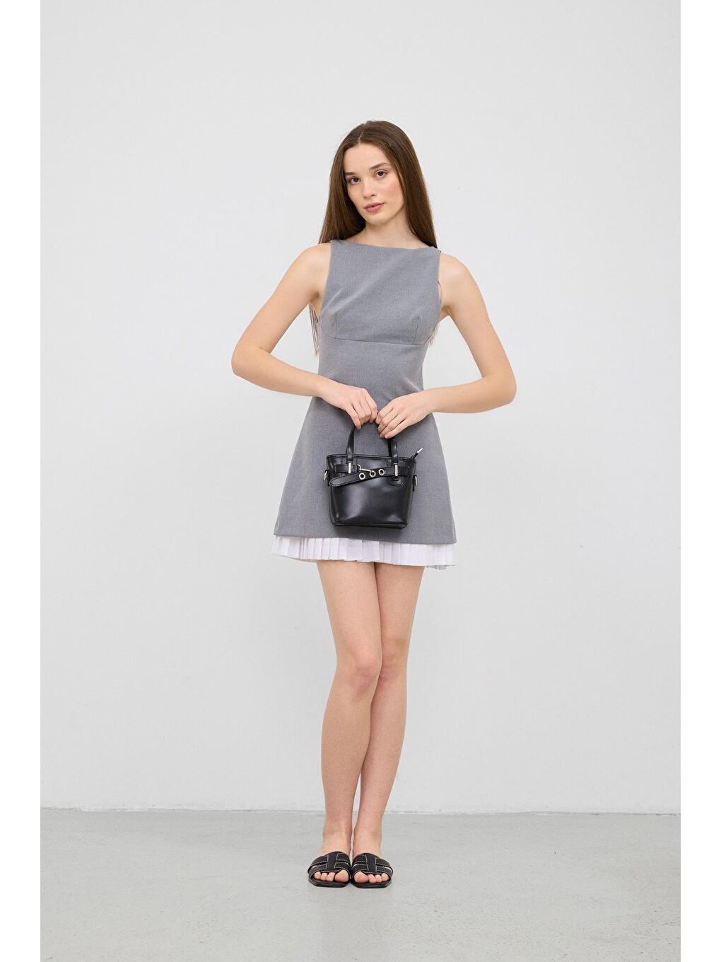 Papillon Vintage Çapraz Çanta Siyah-3