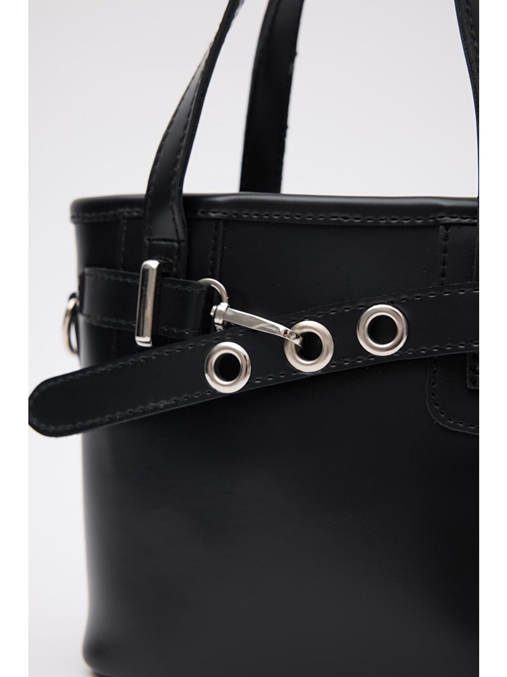 Papillon Vintage Çapraz Çanta Siyah-5