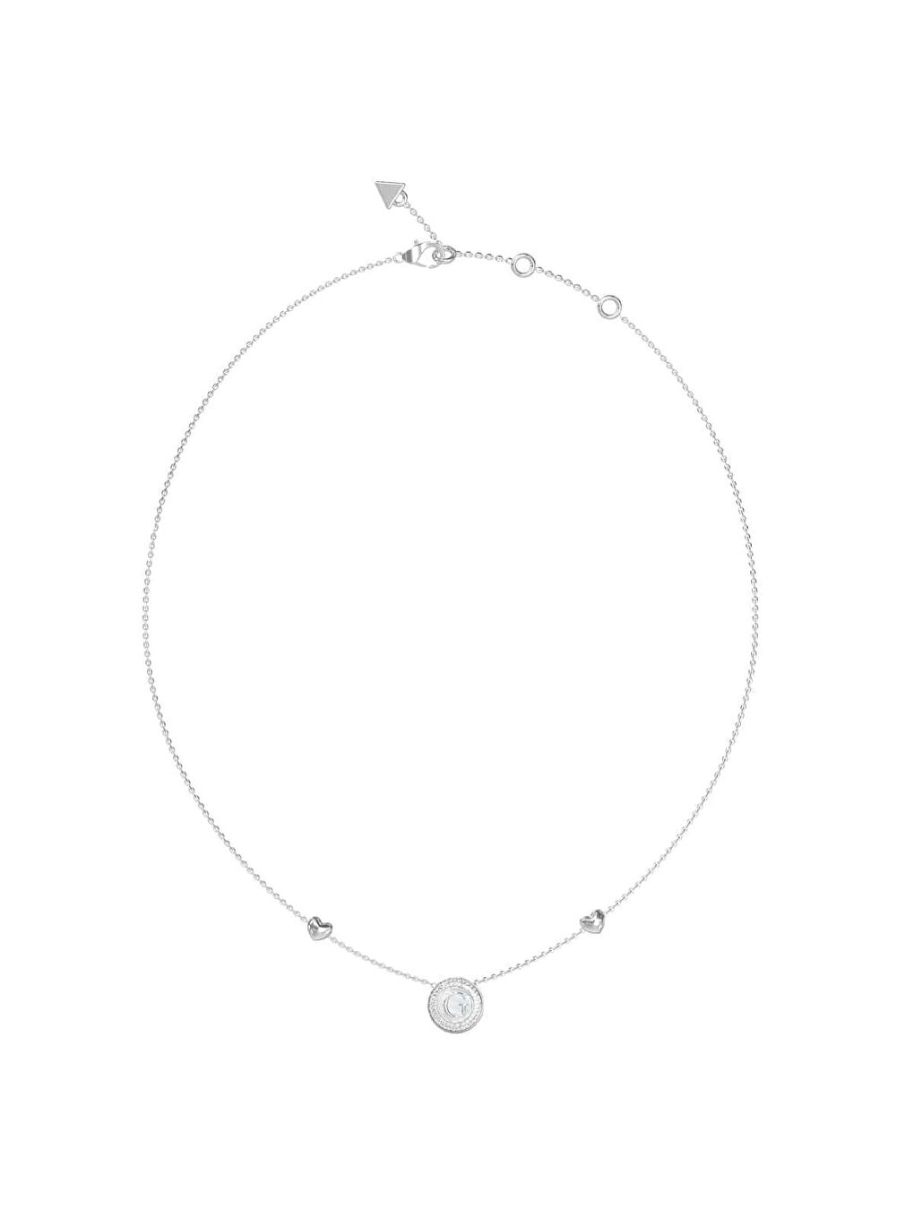 Gri JGUJUBN06207JWRHTU Kalpli Kadın Kolye