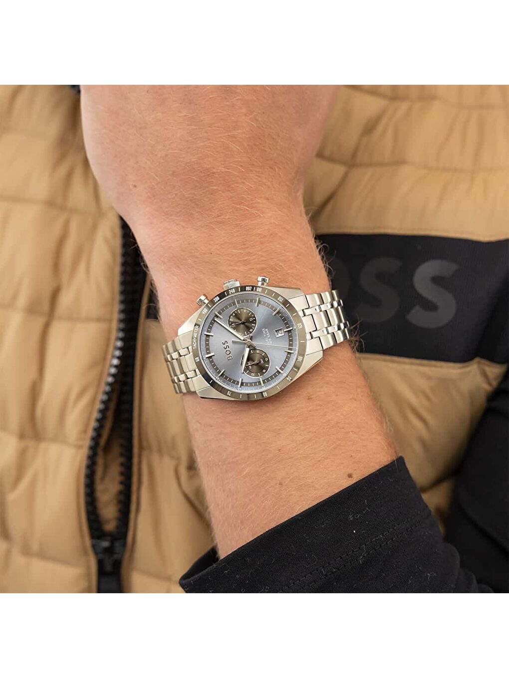 Gri HB1514286 Erkek Kol Saati-3