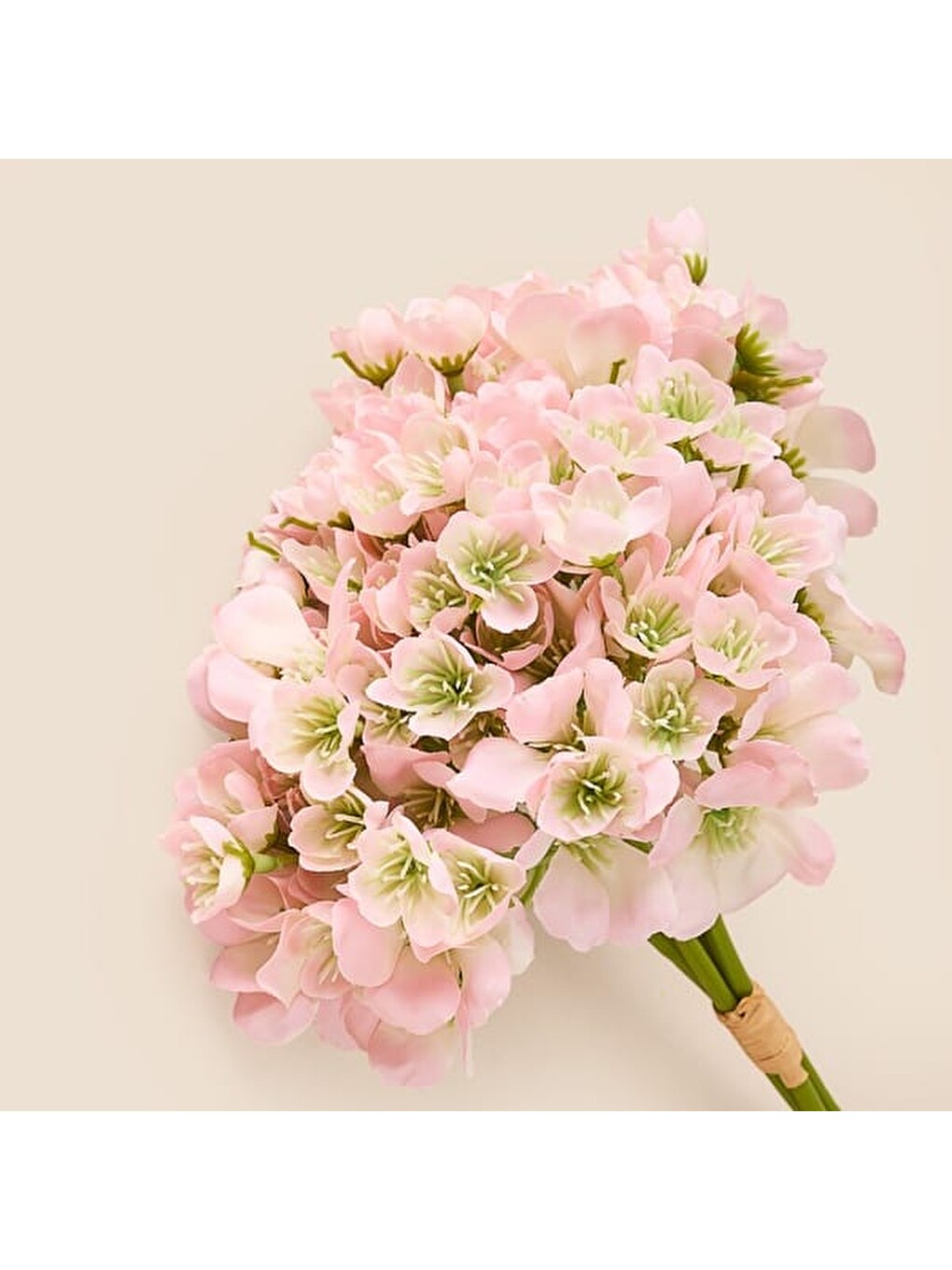 Deco Ortanca 4'lü Buket Çiçek - Açık Pembe - 31 cm-1