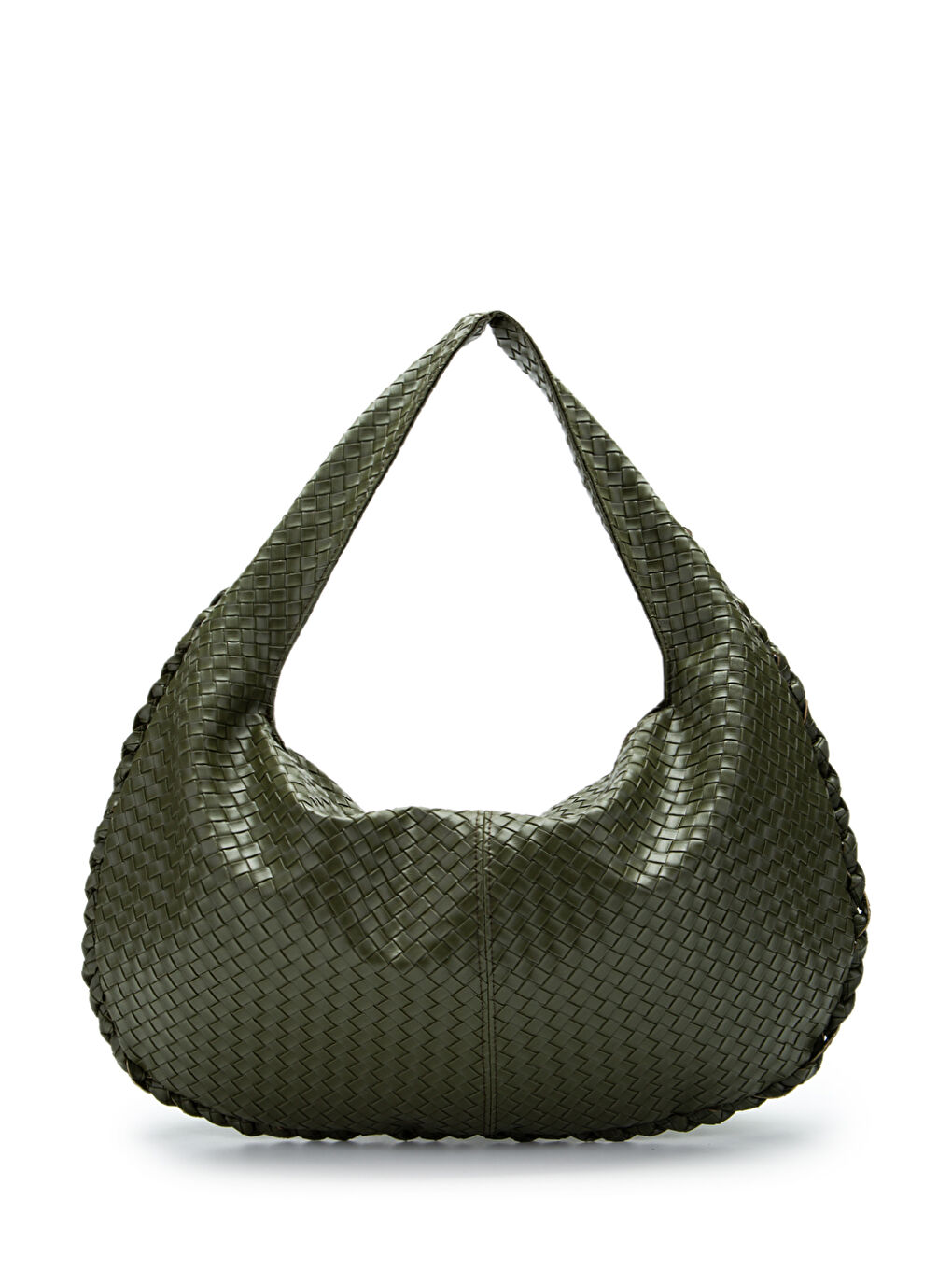 Salaş Örgü Detay Lauren Kadın Kol Çanta Haki