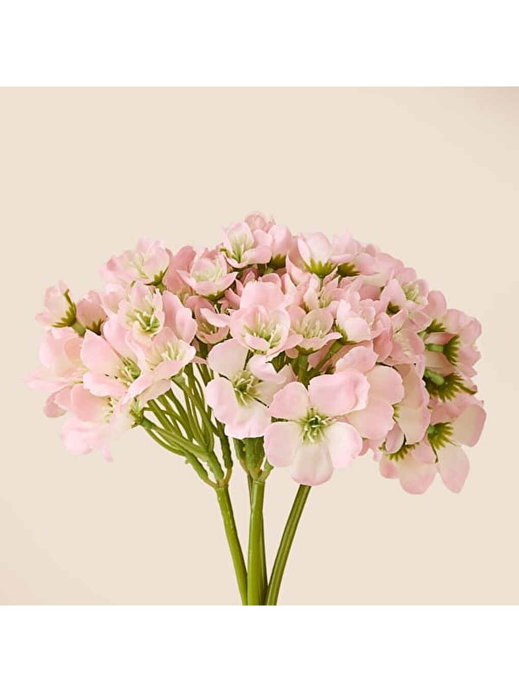 Deco Ortanca 4'lü Buket Çiçek - Açık Pembe - 31 cm-2