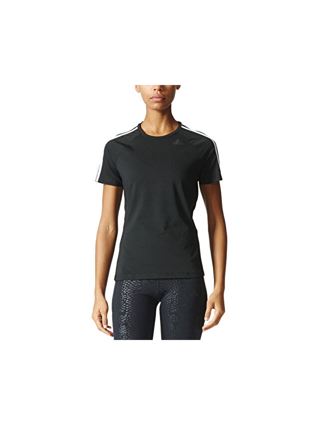 Siyah Kadın Tişörtü Bk2682 D2m Tee 3s-1