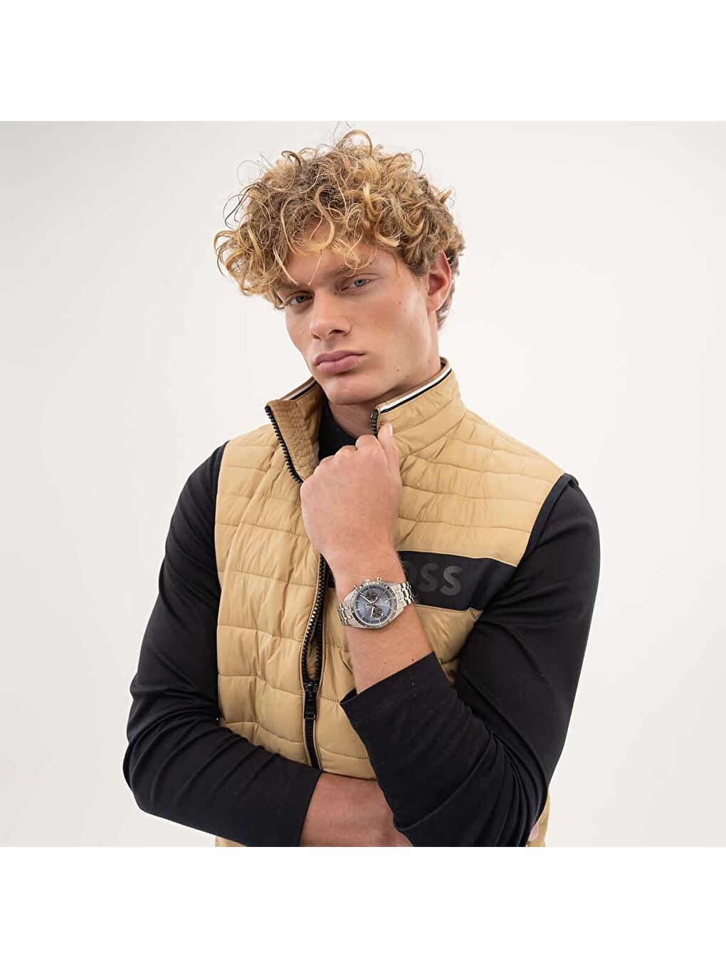 Gri HB1514286 Erkek Kol Saati-4