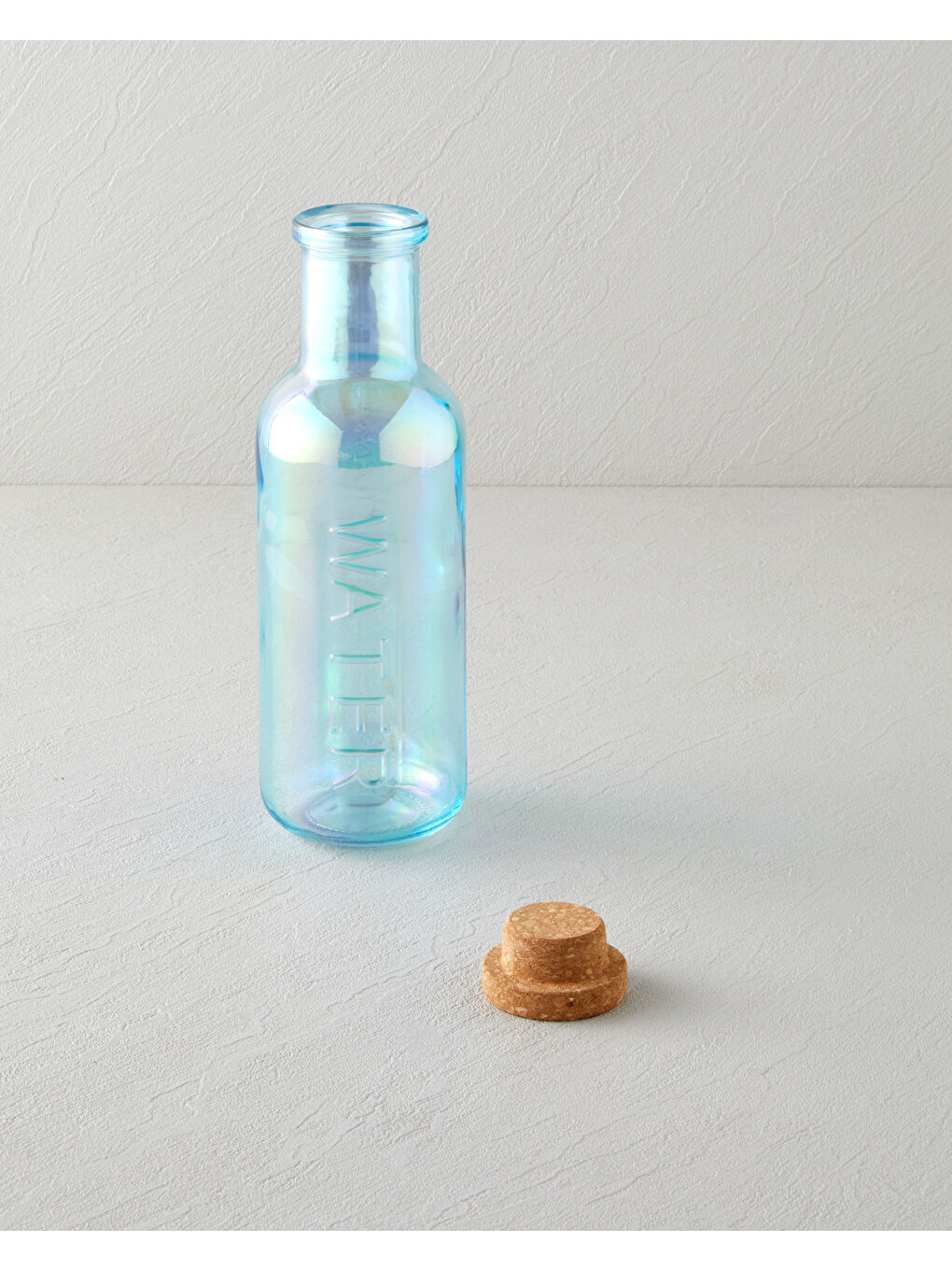 Marcuss Cam Şişe 1000 ml Mavi-1