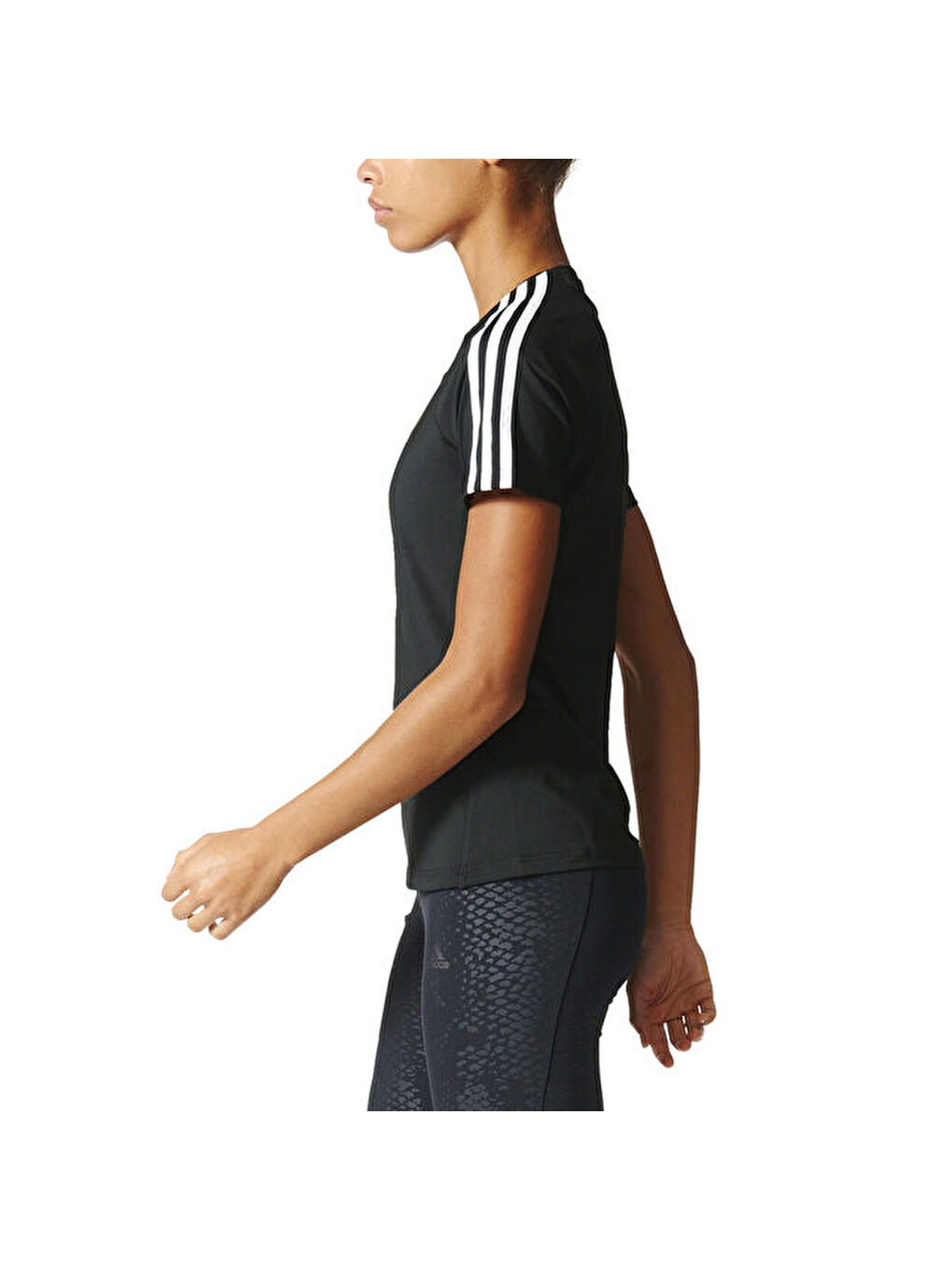 Siyah Kadın Tişörtü Bk2682 D2m Tee 3s-7