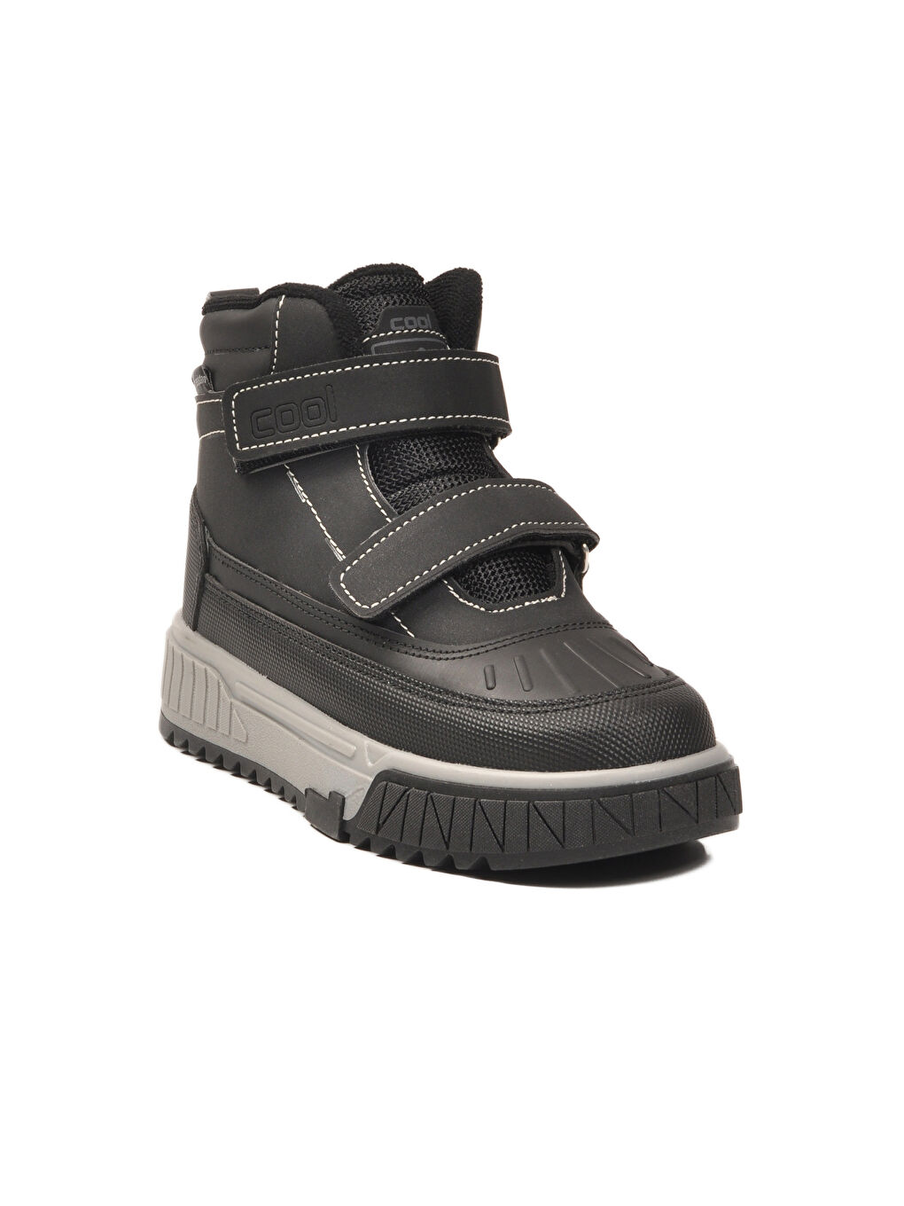 Siyah Su İtici Cırtlı Kaymaz Taban Unisex Çocuk Bot Oscar F-2