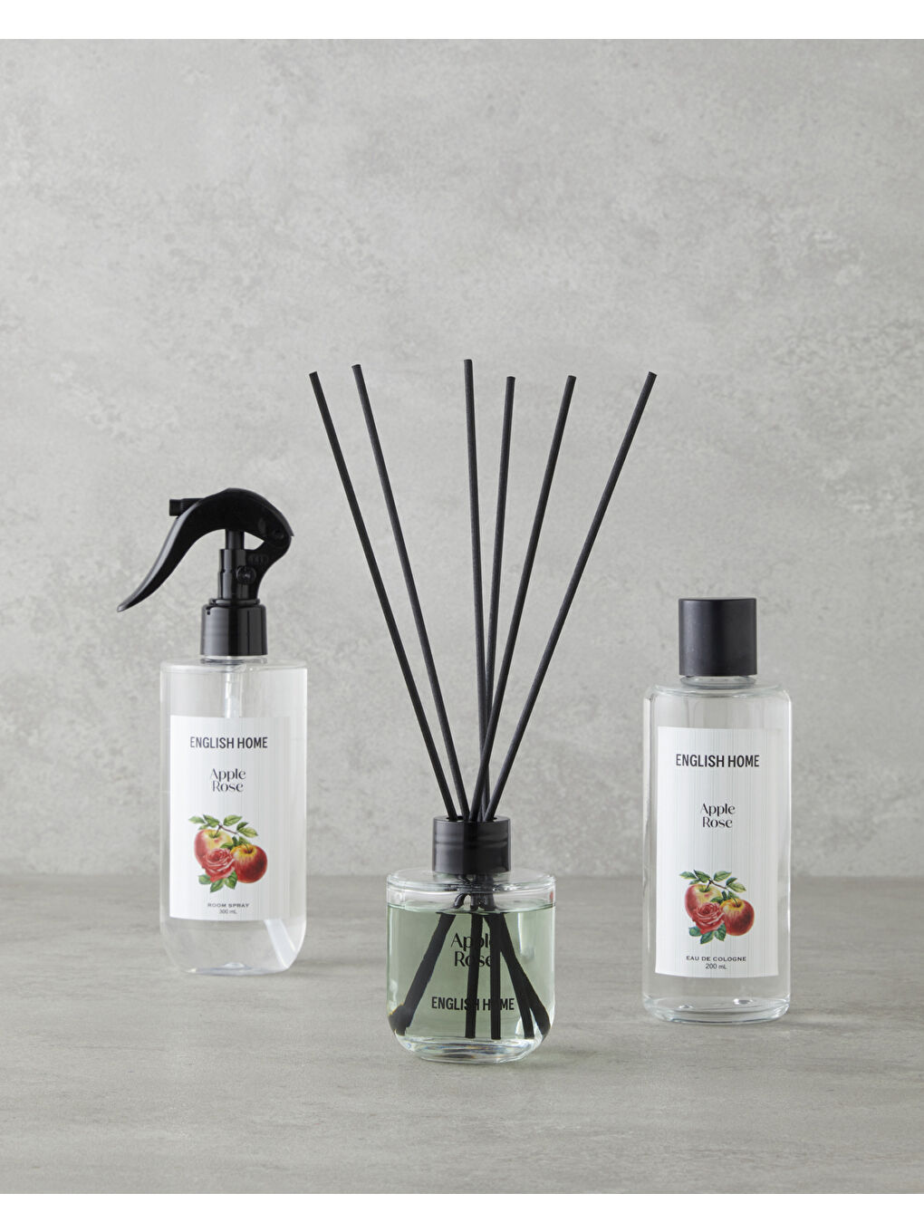 Renksiz Apple Rose Oda Spreyi 300 ml Şeffaf-3