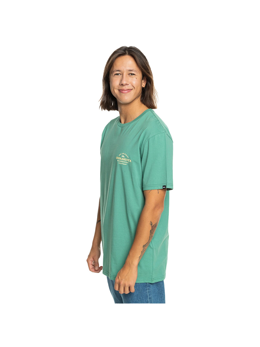 Yeşil Tradesmith Erkek Tişört-2