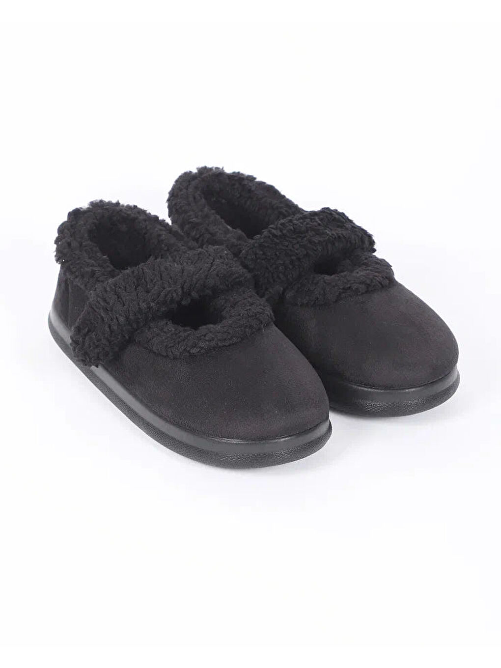 Siyah Kadın Ev İçi Ayakkabı - LUMI