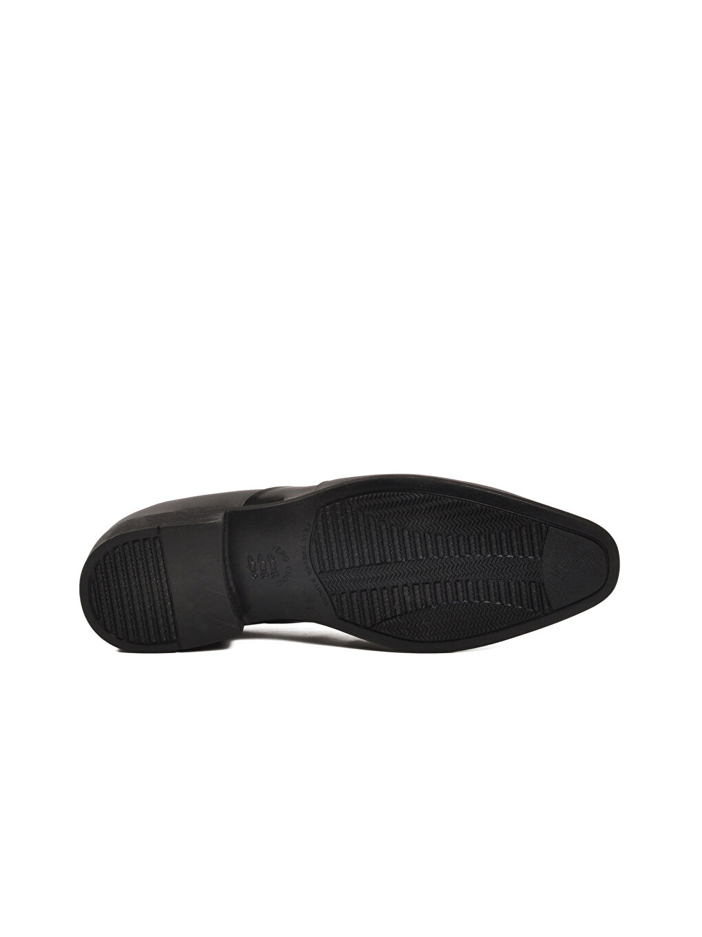 Siyah Hakiki Deri Erkek Klasik Ayakkabı 02213 M-4