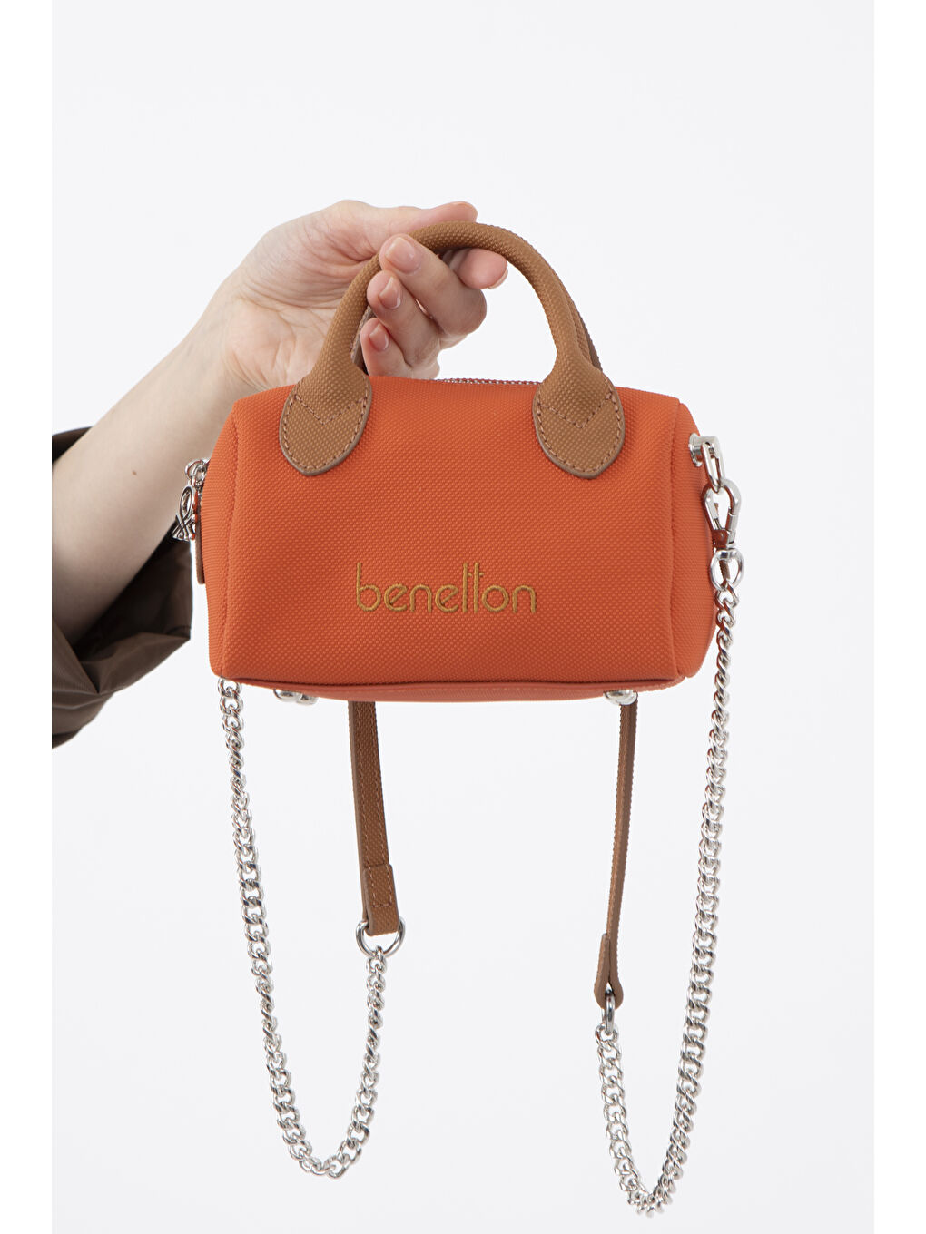 Kadin Çapraz Çanta Turuncu-Camel BNT1593-2