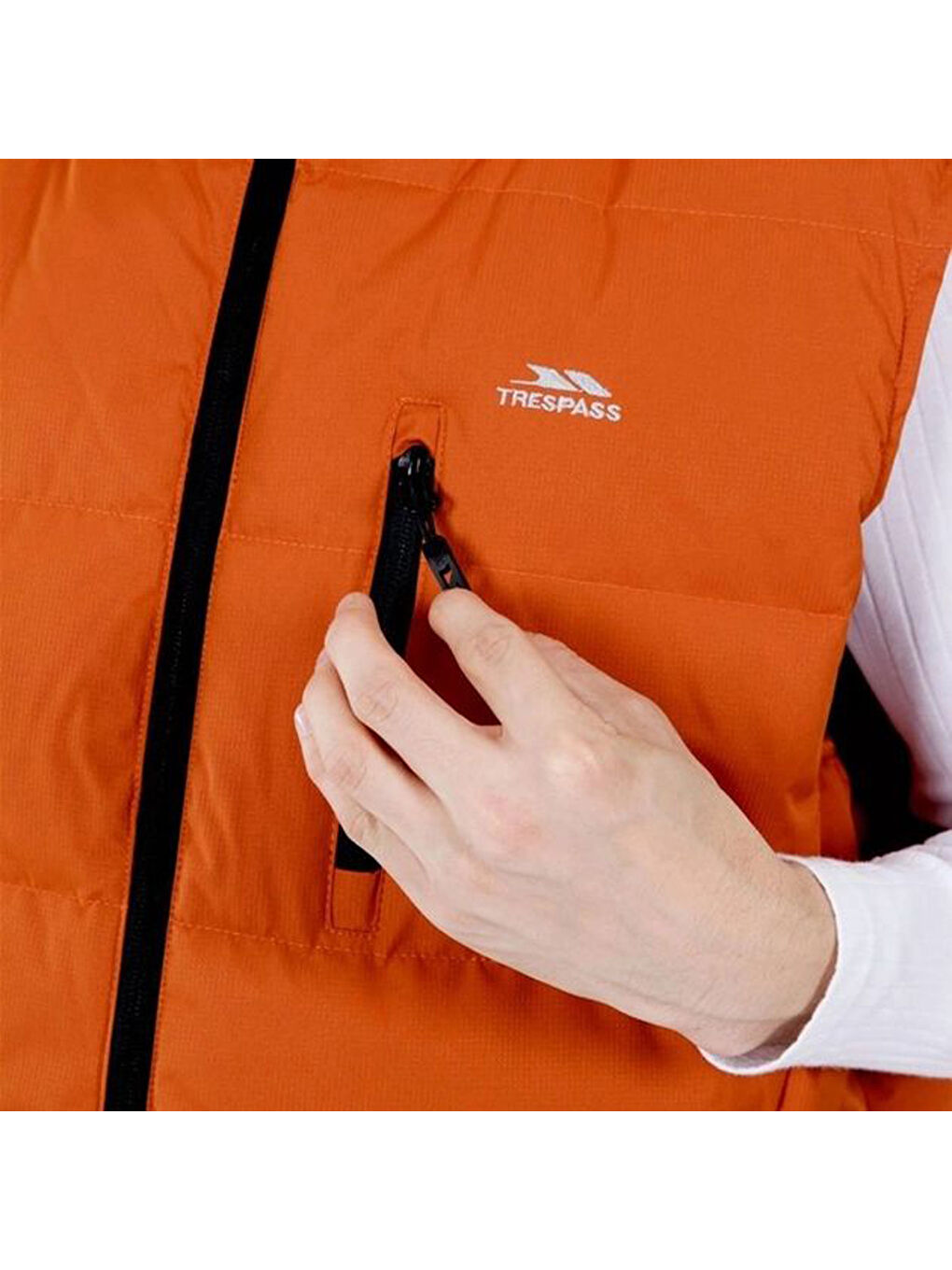 Clasp - Padded Gilet Erkek Turuncu Yelek-1