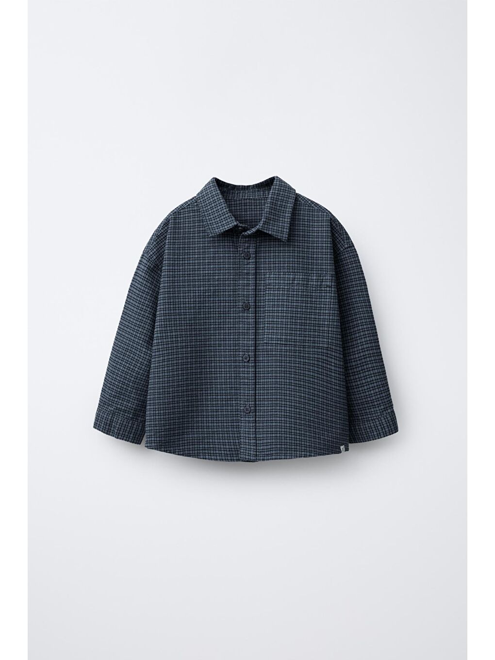 Karışık Erkek Çocuk Pamuklu Lacivert Kareli Ceket Pantolon Takım-1