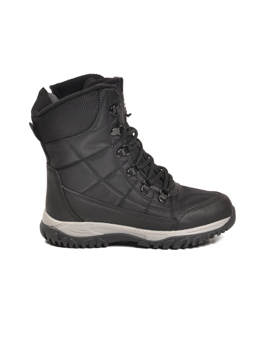 Siyah Polarlı Kaymaz Taban Soğuğa Dirençli Unisex Çocuk Bot Felix F-1