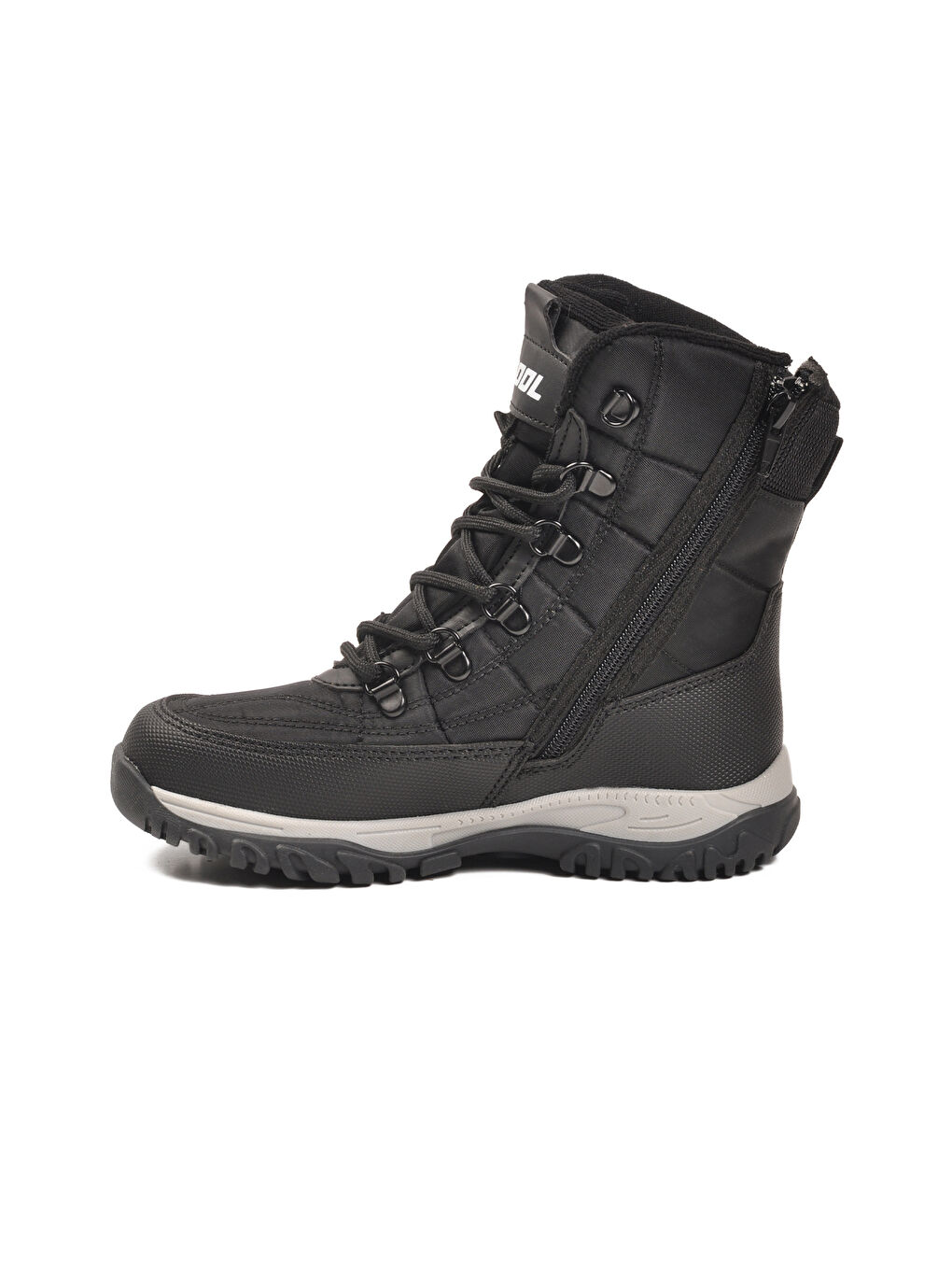 Siyah Polarlı Kaymaz Taban Soğuğa Dirençli Unisex Çocuk Bot Felix F-3