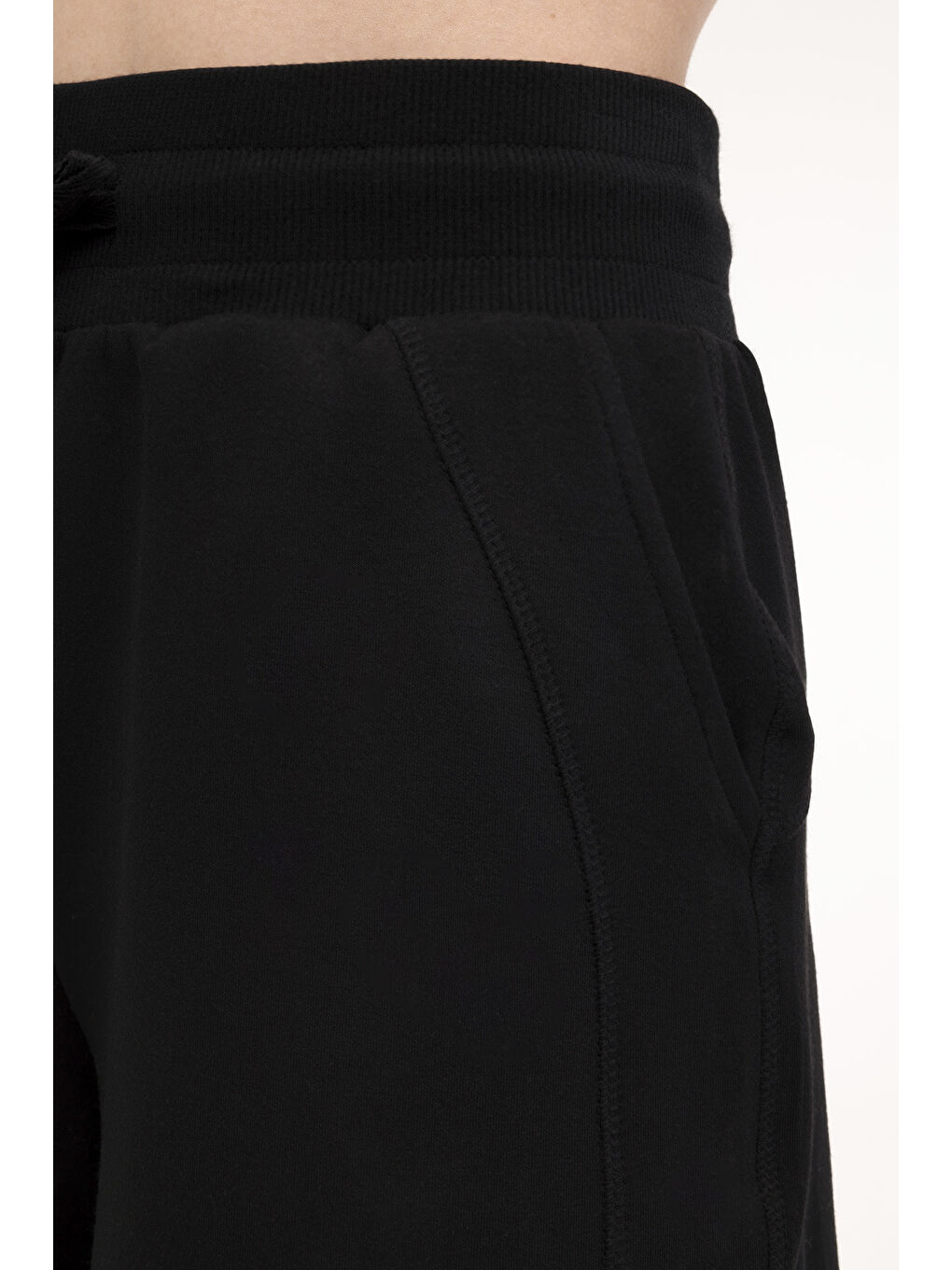 WL FLORIST 20MD1021 4FX Siyah Kadın Şort-3