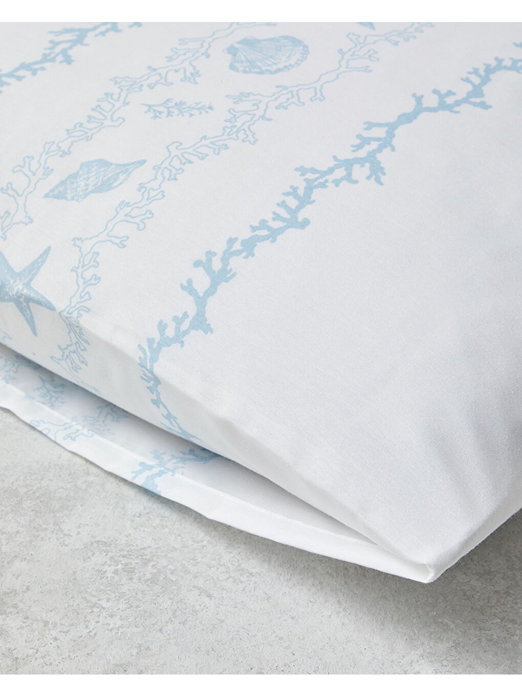 Submarine Treasures Kolay Ütülenir 2'li Yastık Kılıfı 50x70 cm Mavi-2