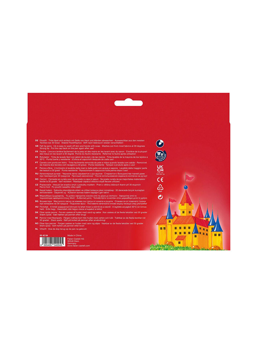 Süper Yıkanabilir Keçeli Kalem 50'li,Canlı ve Kalıcı Renkler,Kolay Temizlenebilir,Ergonomik Tasarım-1