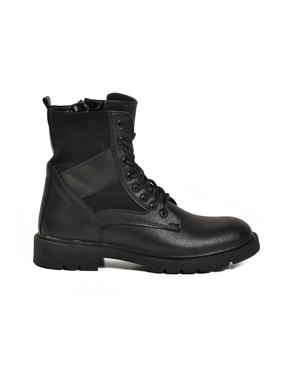 Siyah İçi Polarlı Kaymaz Taban Uzun Erkek Bot 756 M