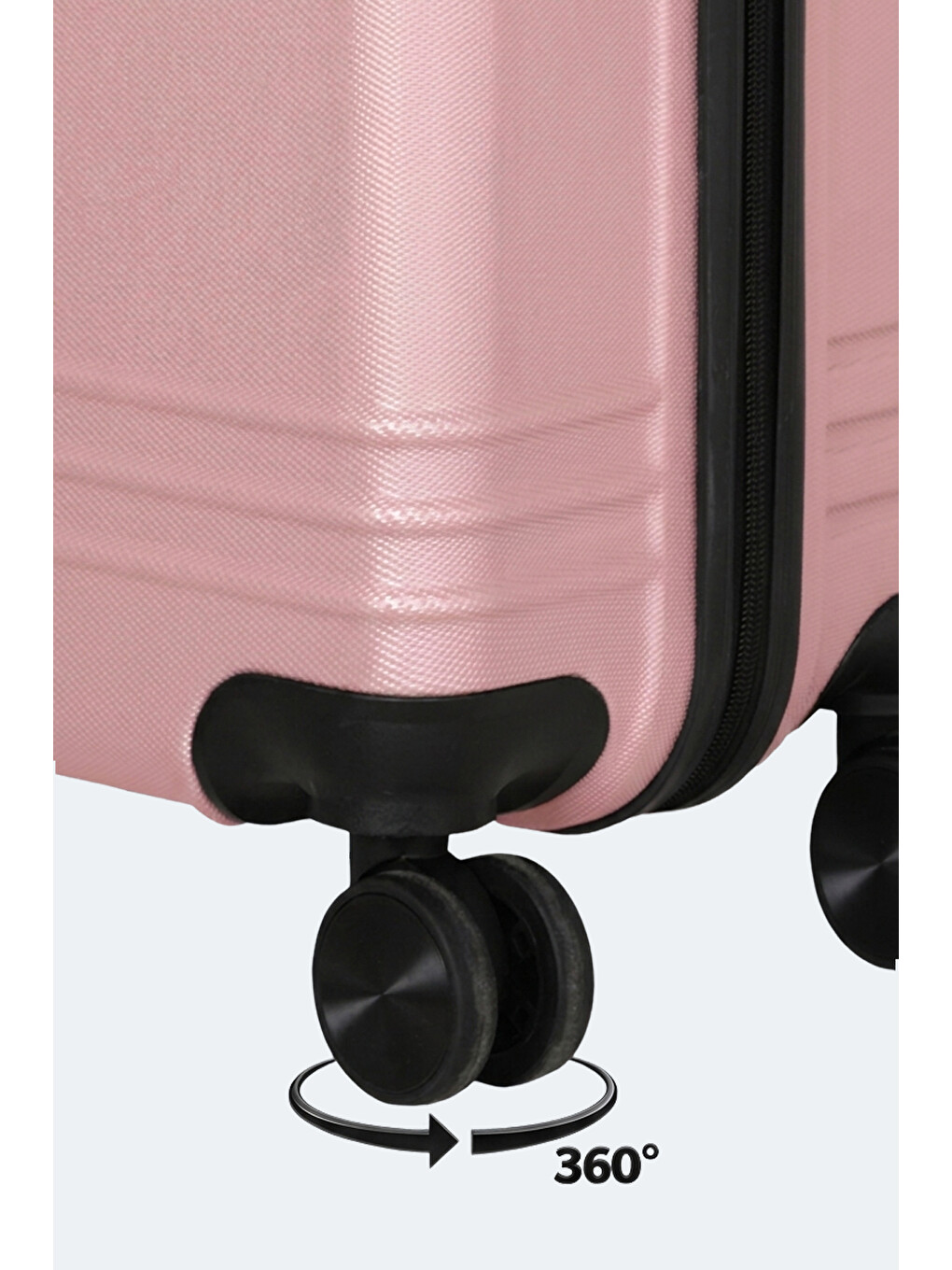 Unıon 3 Lü Set Unisex Pembe Valiz-7