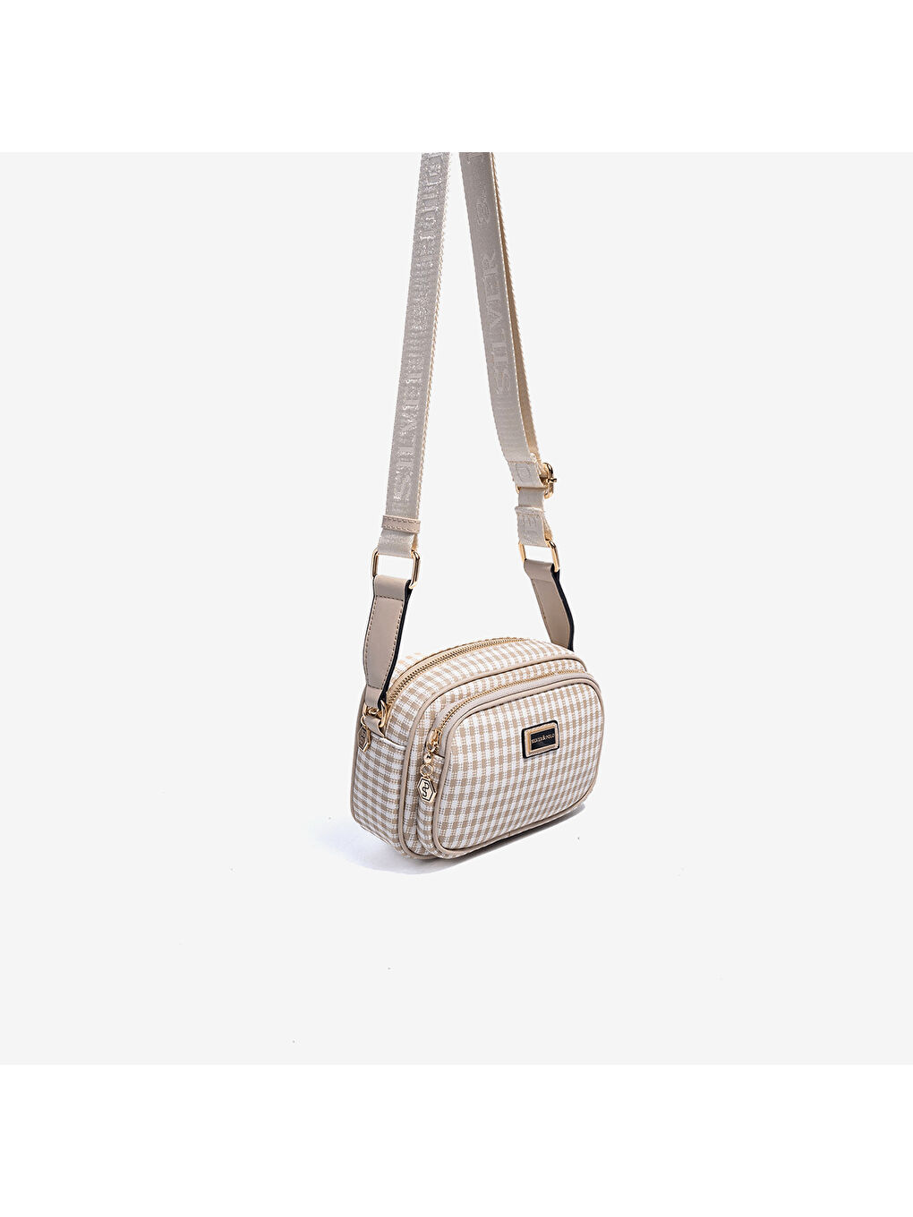 Kadın SP1111-M191 SILVER POLO Çapraz Çanta Kum Beji-Kum Beji-1