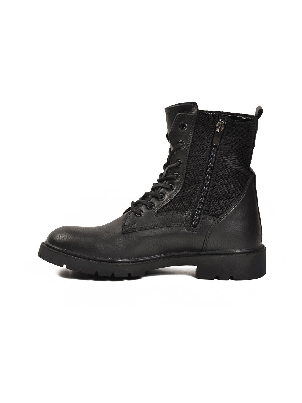 Siyah İçi Polarlı Kaymaz Taban Uzun Erkek Bot 756 M-1