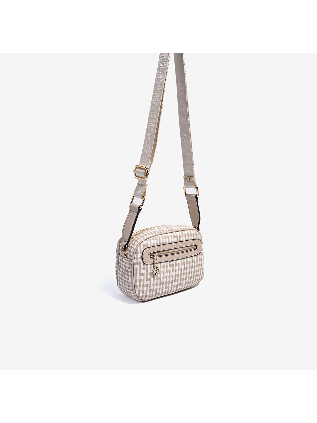 Kadın SP1111-M191 SILVER POLO Çapraz Çanta Kum Beji-Kum Beji-3