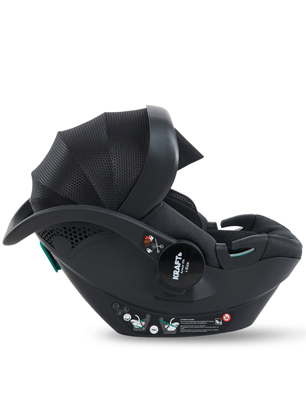 Armor Pr I-Size 03 kg Anakucağı/ Oto Koltuğu Siyah-2