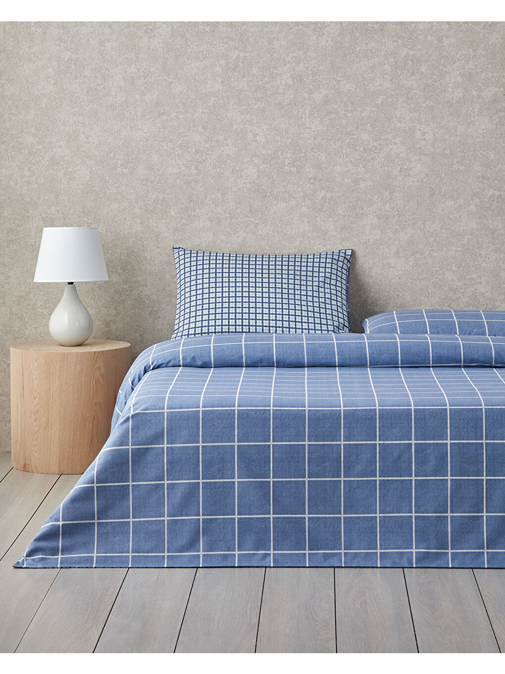 Windsor Kolay Ütülenir Çift Kişilik Nevresim Takımı 200x220 cm Mavi-1