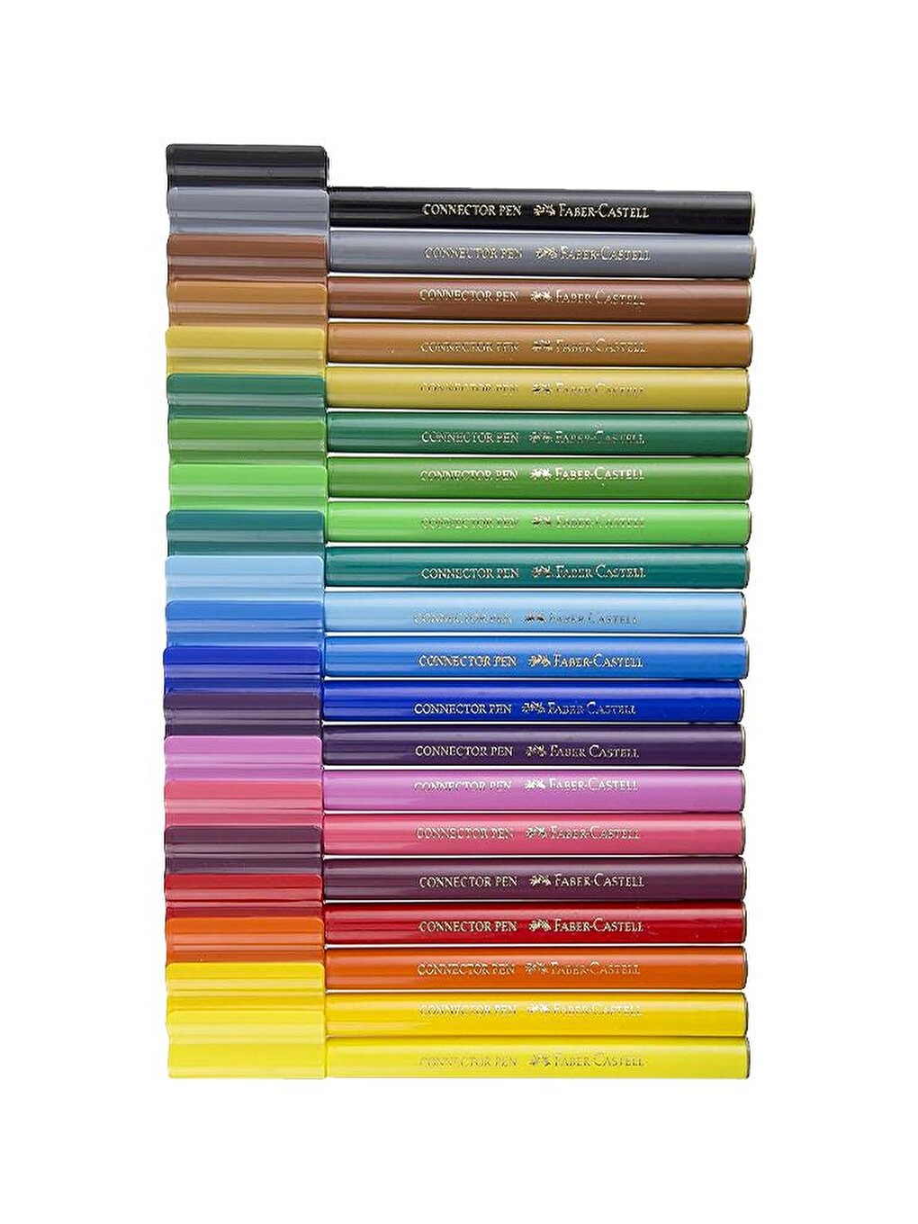 Keçeli Kalem 20 Lu Eğlenceli Yaratıcı Set Faber Castell 20 Renk Eğlenceli Keçeli Kalem Seti-2