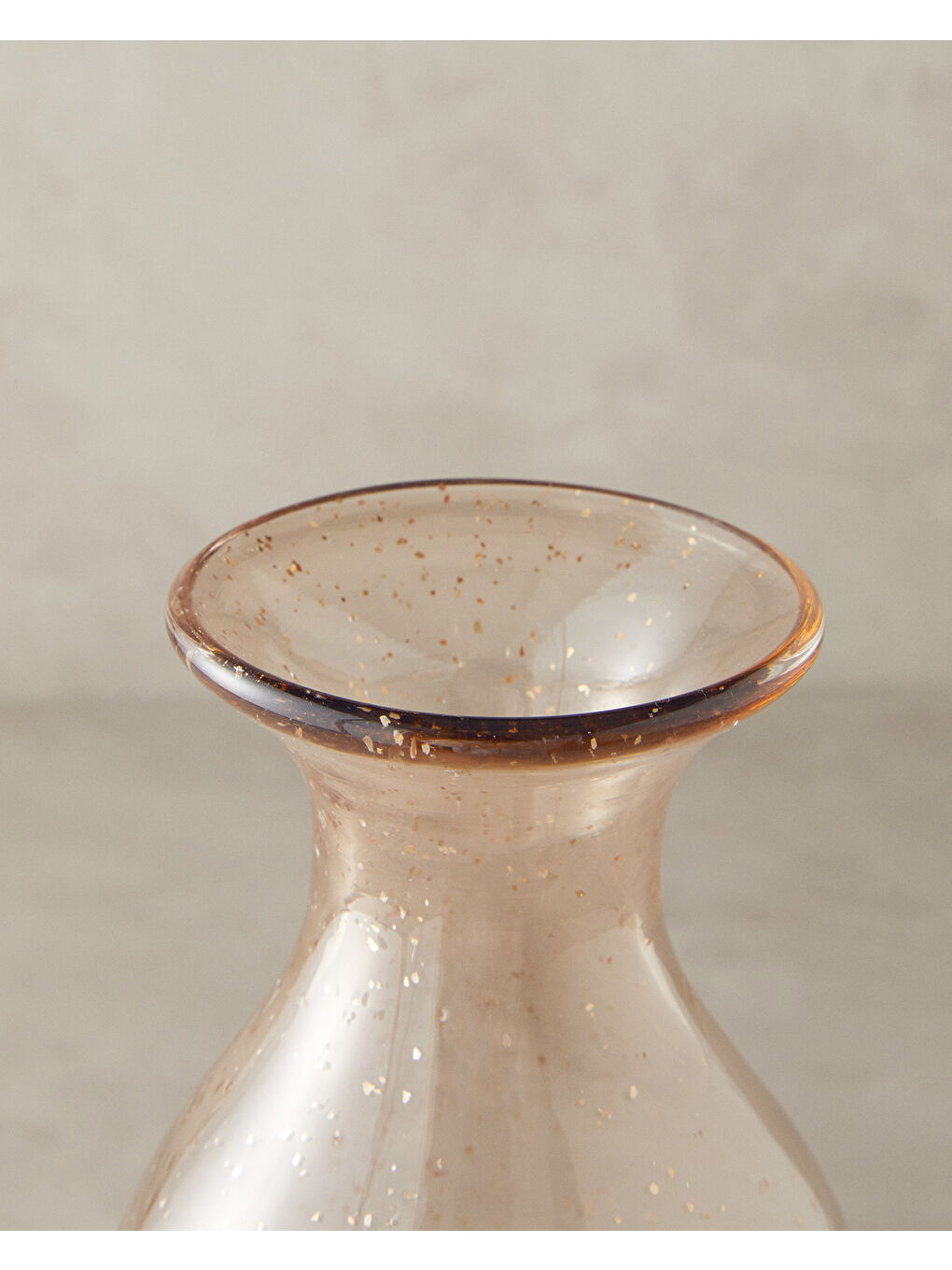 Sarı Gloria Cam Dekoratif Obje Gold-2