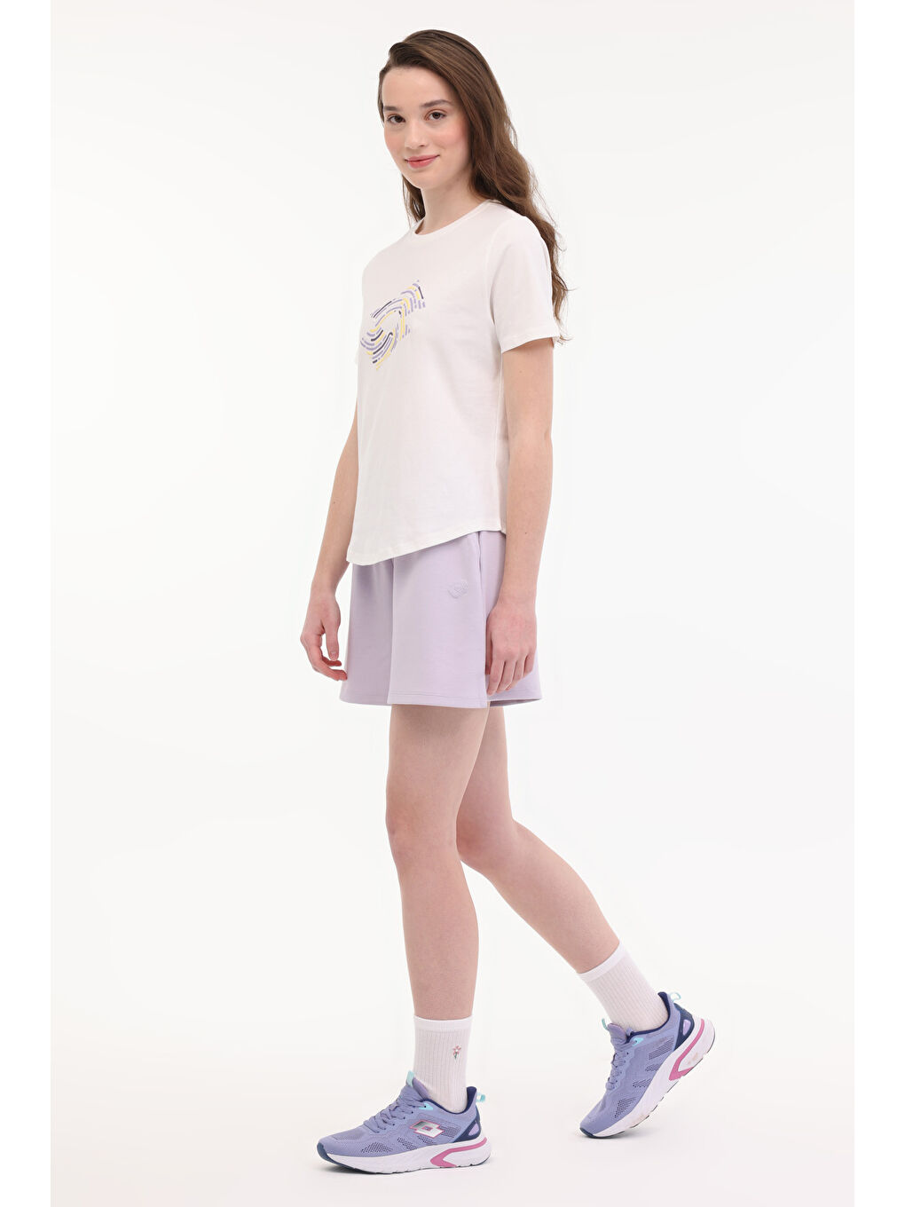 LOTTO Bej W-YULY TEE 5FX Ekru Kadın Kısa Kol T-Shirt - 2