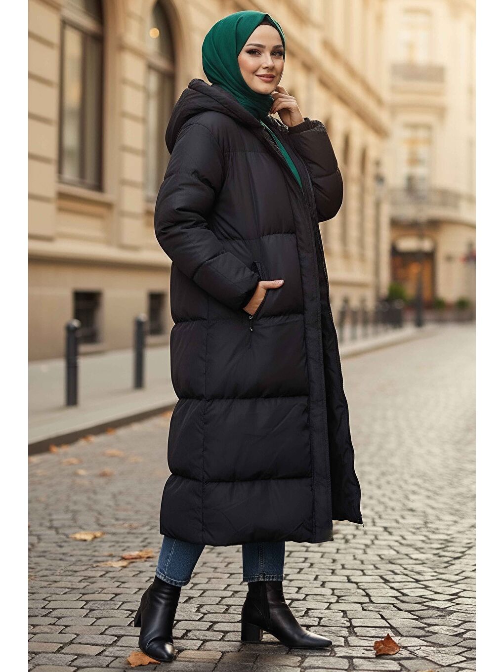 Battat Beden Şişme Mont Siyah - 28017-SIYAH-1