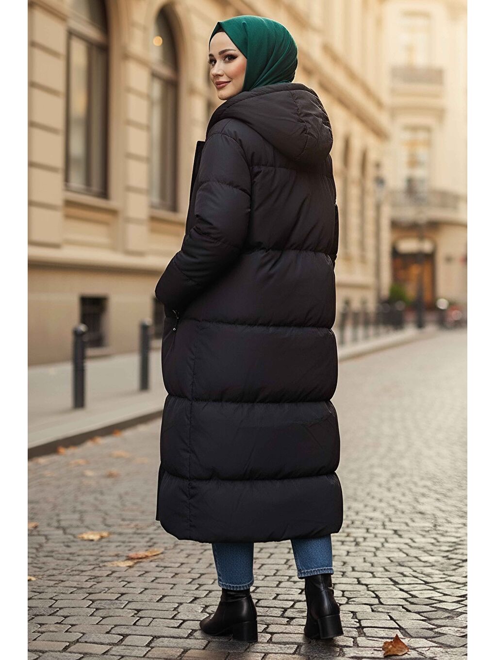 Battat Beden Şişme Mont Siyah - 28017-SIYAH-2