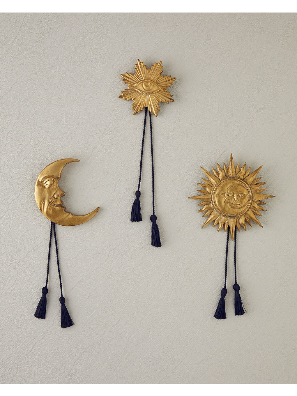 Sarı Nila Duvar Aksesuarı 10 cm Gold-3