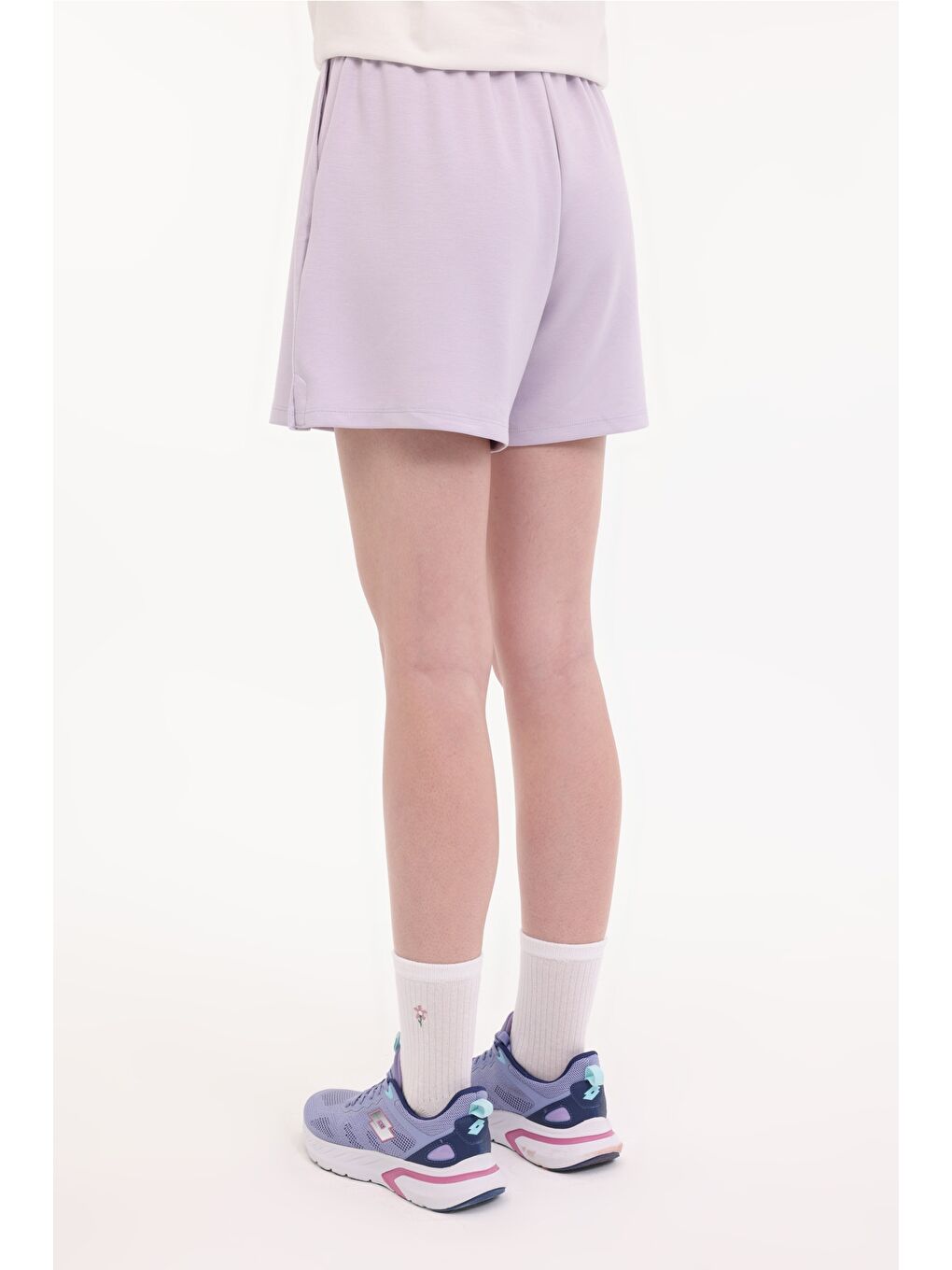 Mor W-RADOXO SHORT 5FX Lila Kadın Şort-1