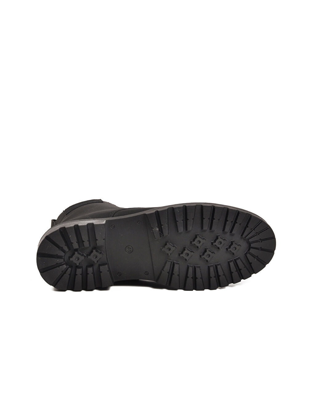 Siyah Polarlı Fermuarlı Bağcıklı Kaymaz Erkek Bot 856 M-4