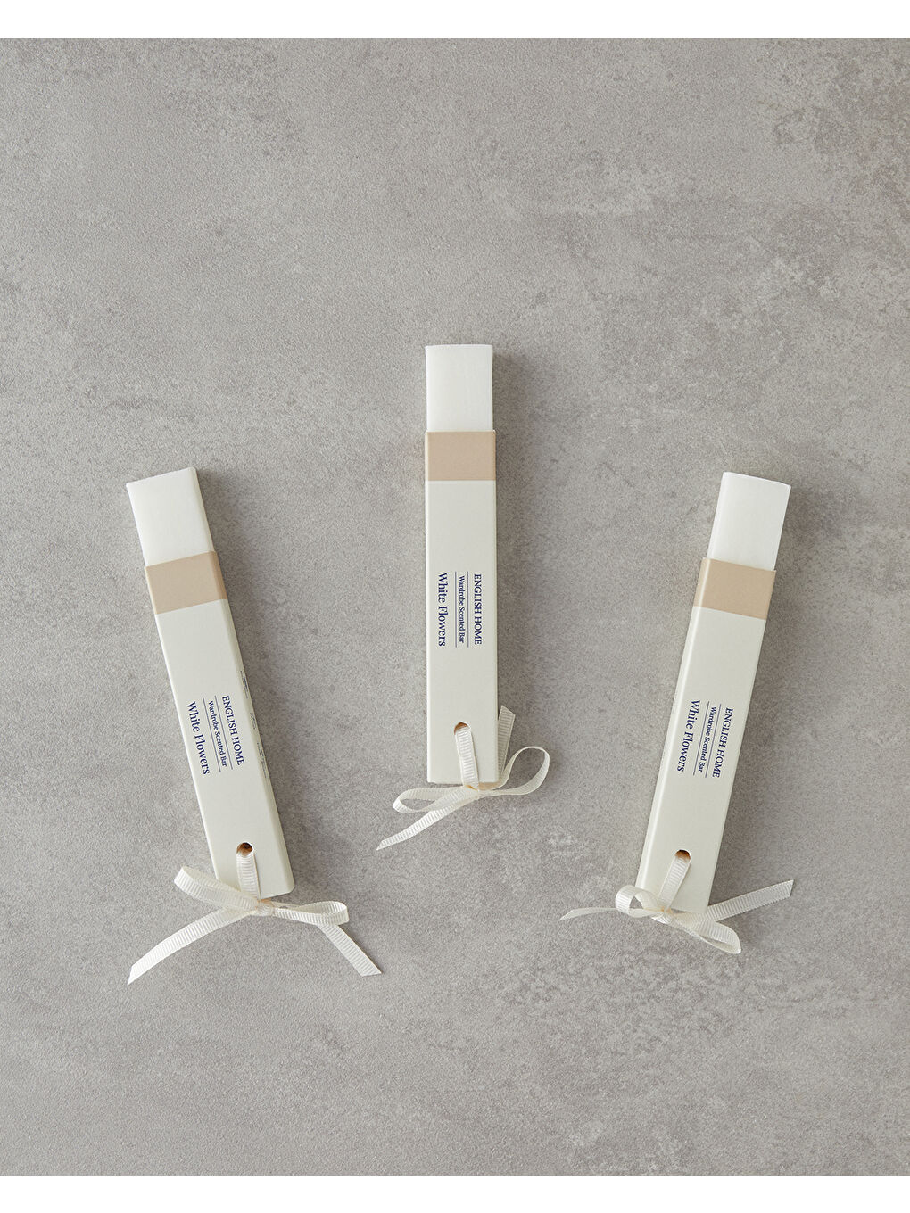 Beyaz Çiçekler 3'lü Koku Barı Beyaz