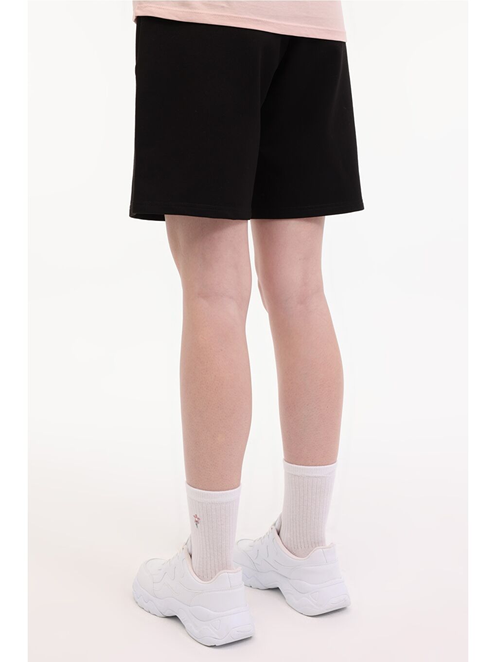 WB BERMUDA 20GF87 5FX Siyah Kadın Şort-1