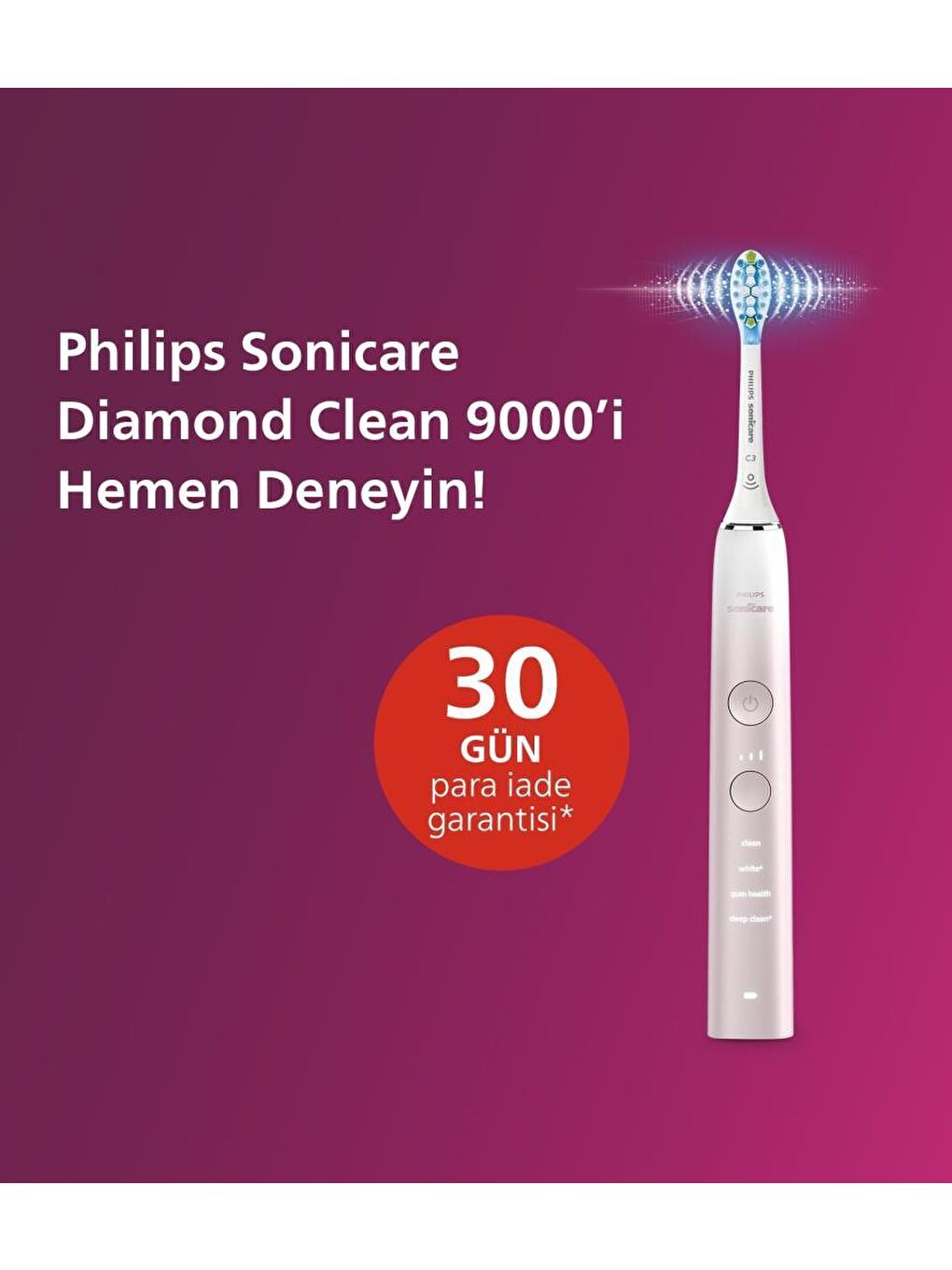 Sonicare HX9911/84 - Diamond Clean Special Edition - Sonic Şarjlı Diş Fırçası-1