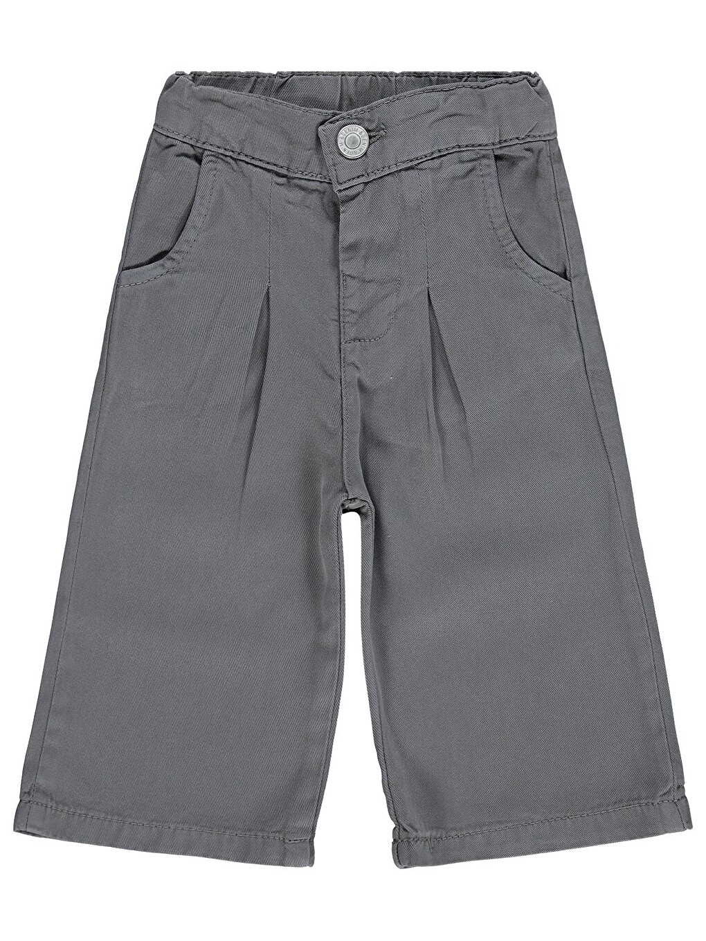 Baby Pileli Lyocell 6-18 Ay Pantolon Jean - Gri