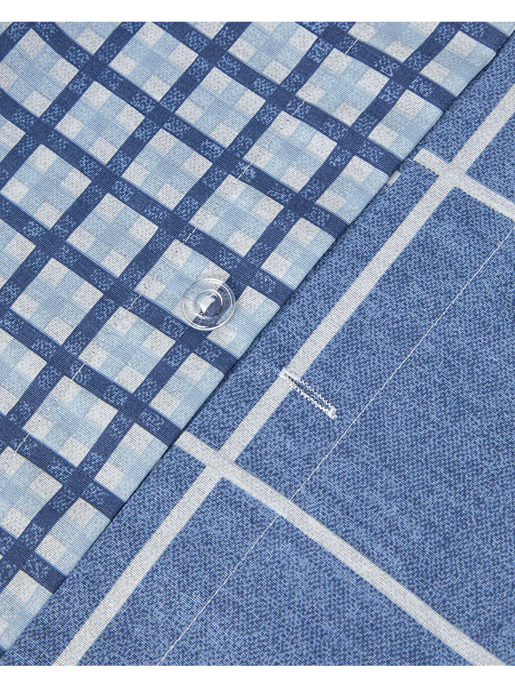 Windsor Kolay Ütülenir Çift Kişilik Nevresim Takımı 200x220 cm Mavi-6