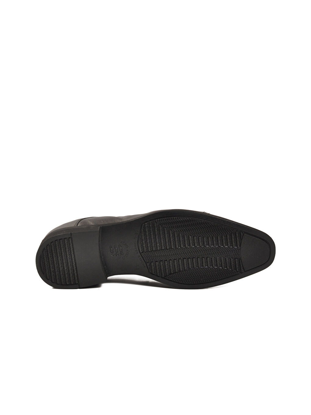 Siyah Hakiki Deri Erkek Klasik Ayakkabı 02240-26K M-4