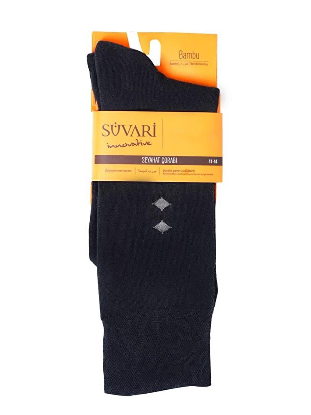 Lacivert Bambu Soket Çorap