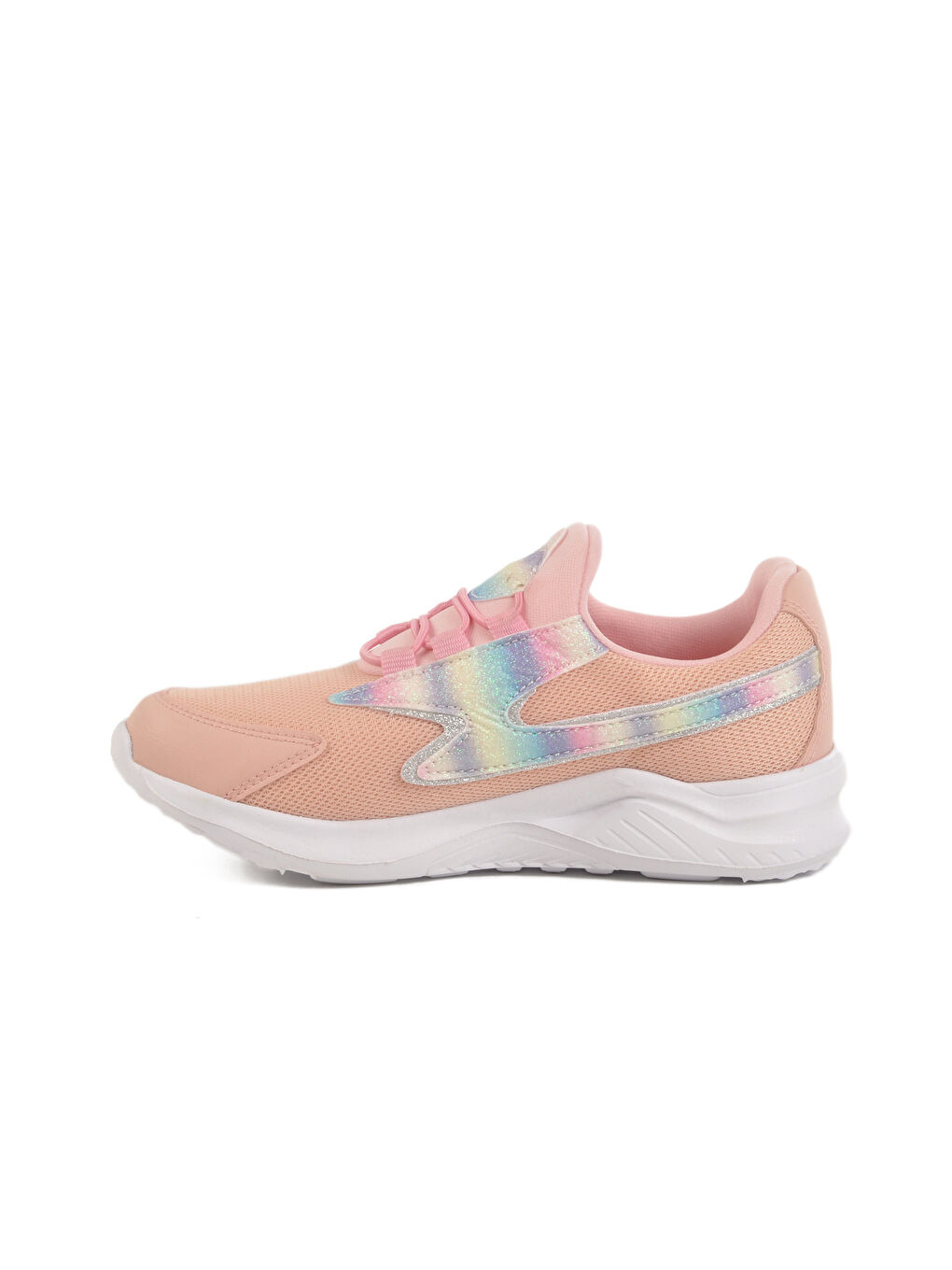 Pembe Pudra Fileli Hafif Kız Çocuk Spor Ayakkabı Archway F-1