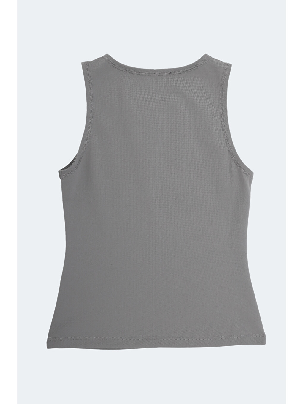 Vatık I 2 Li Set Kadın Slim Fit Siyah - Gri Atlet-5
